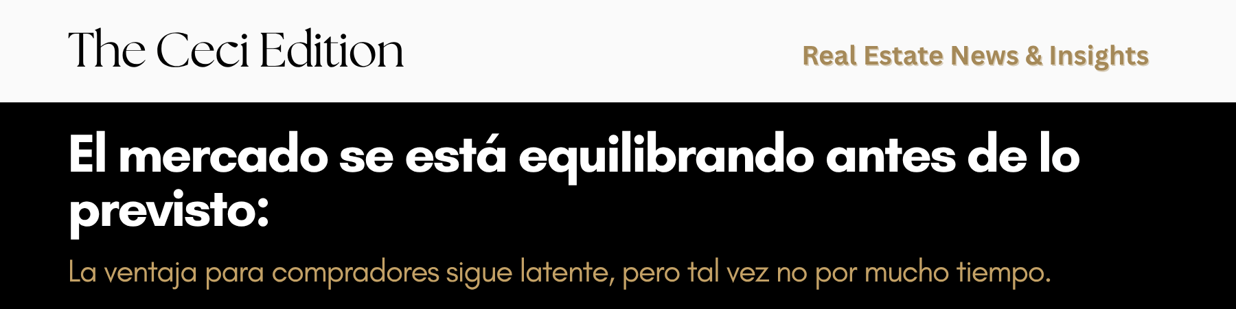 Información Inmobiliaria Florida 2025